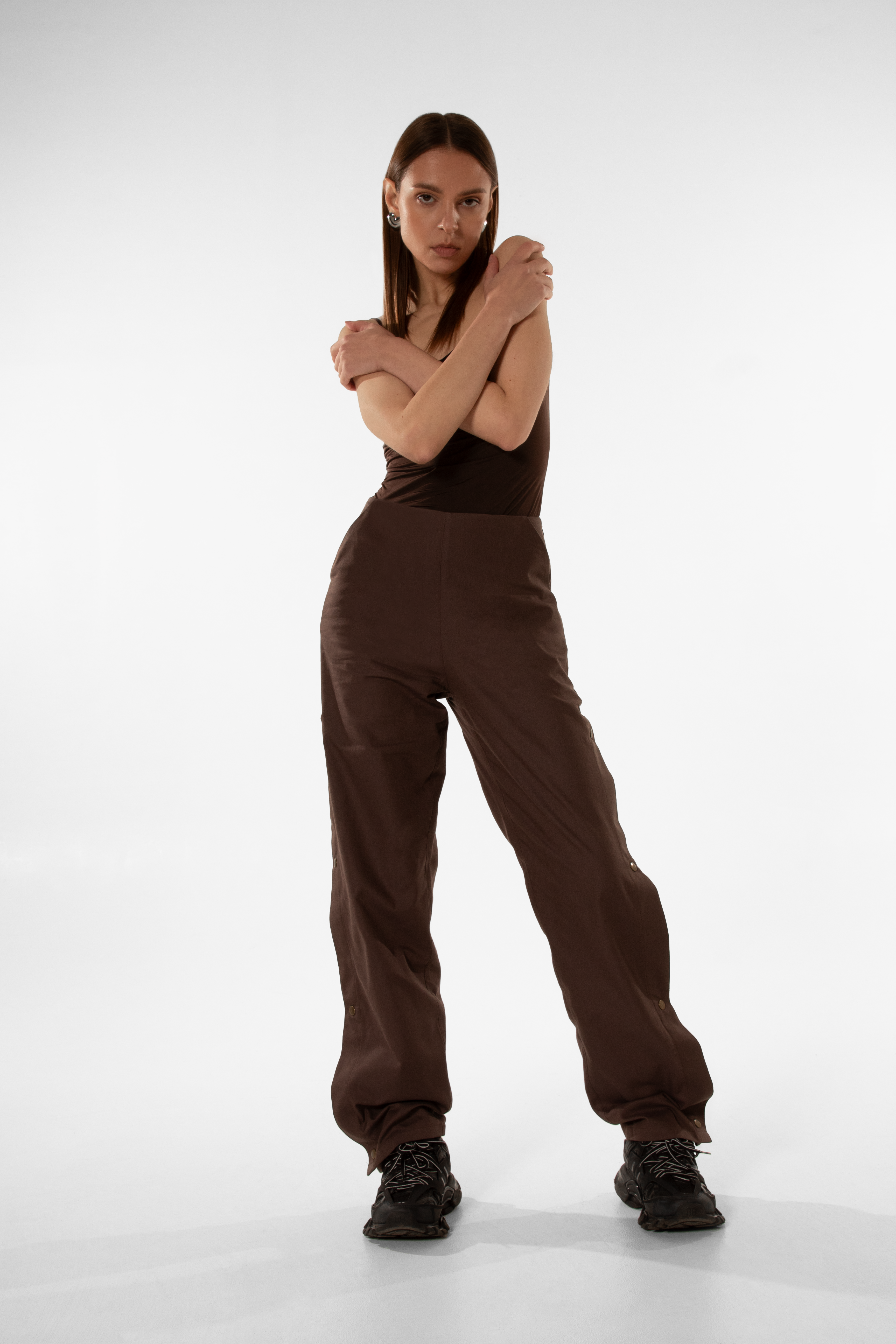 Straight Leg Cargo Jeans