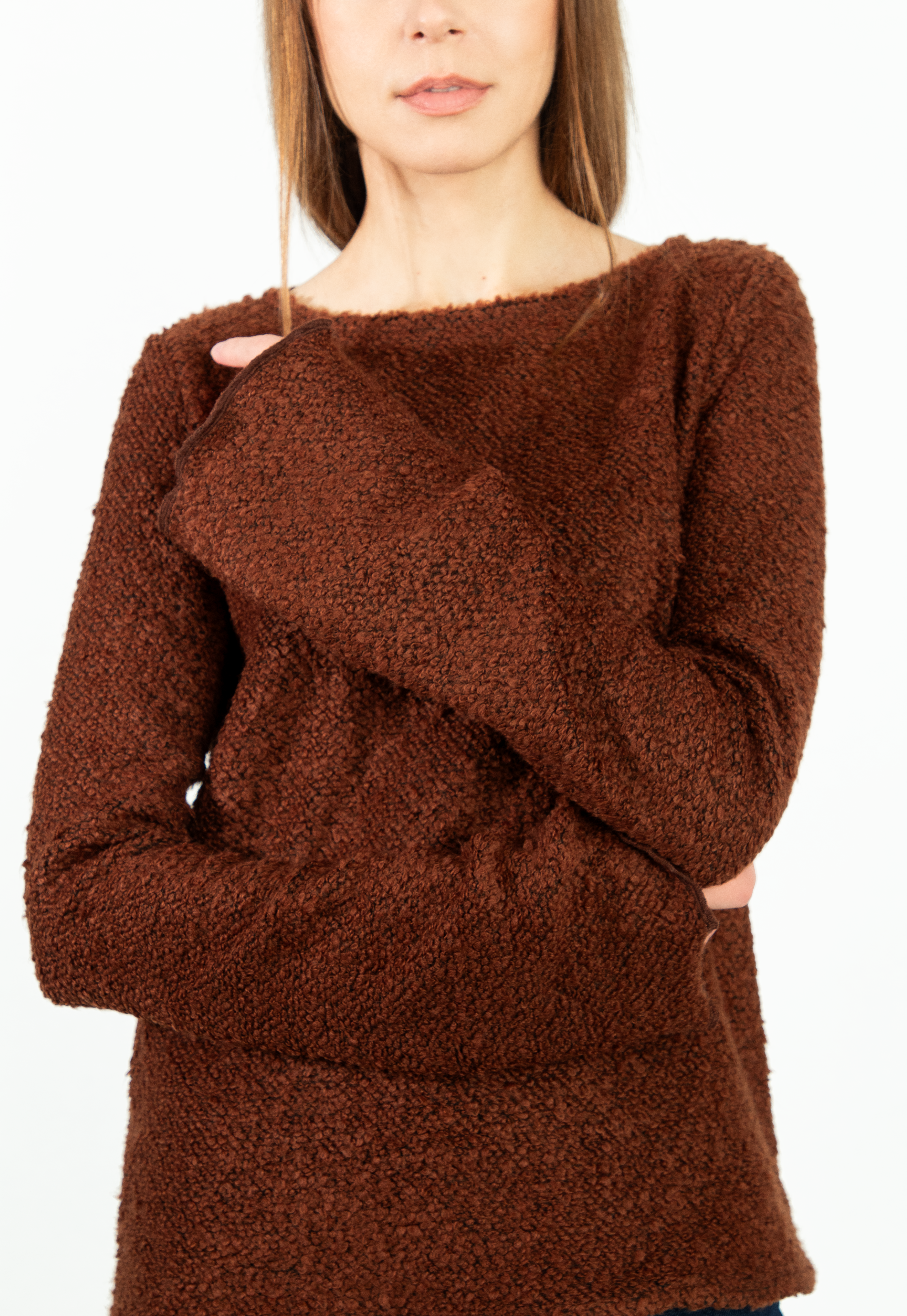 Long-sleeve knit top