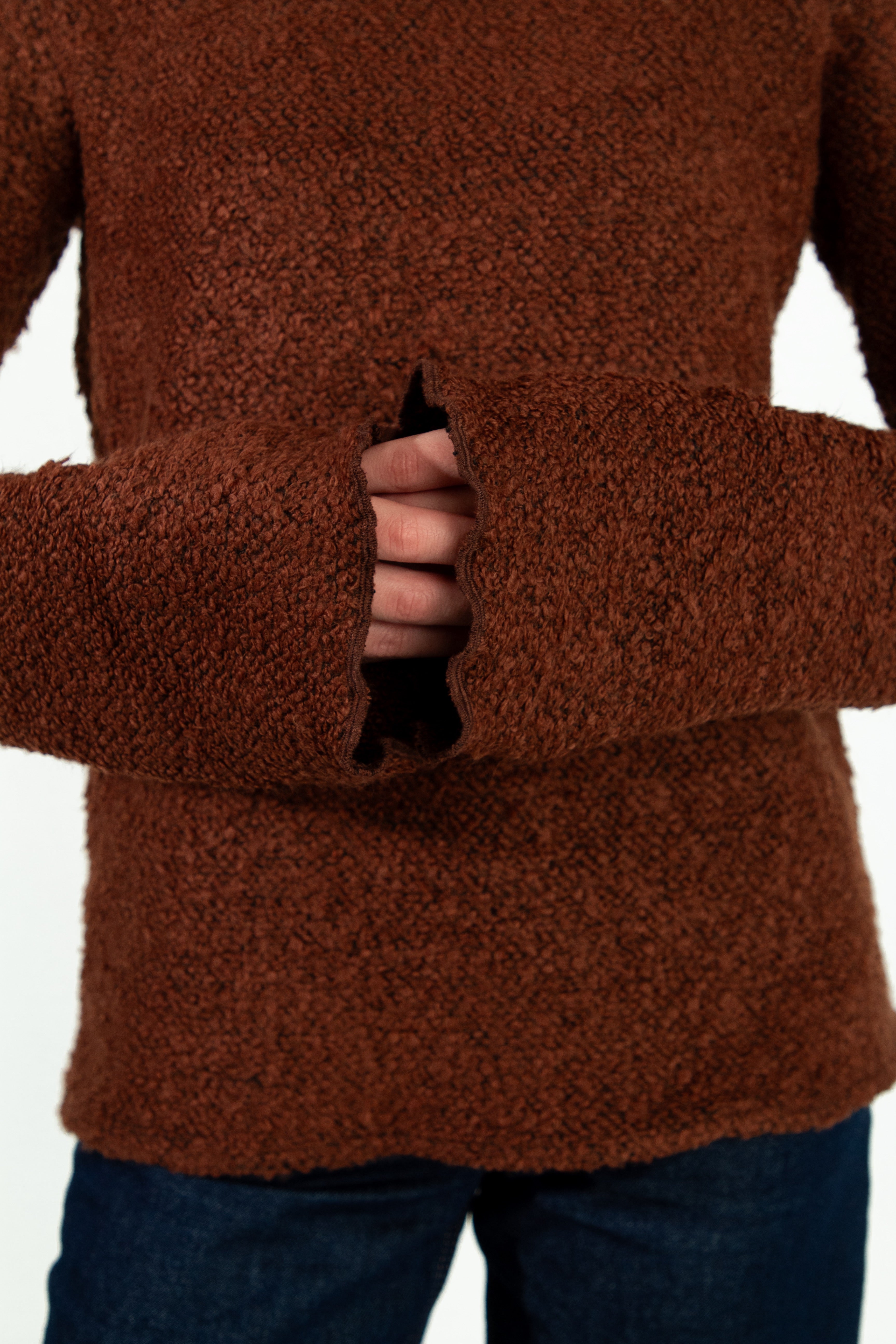 Long-sleeve knit top