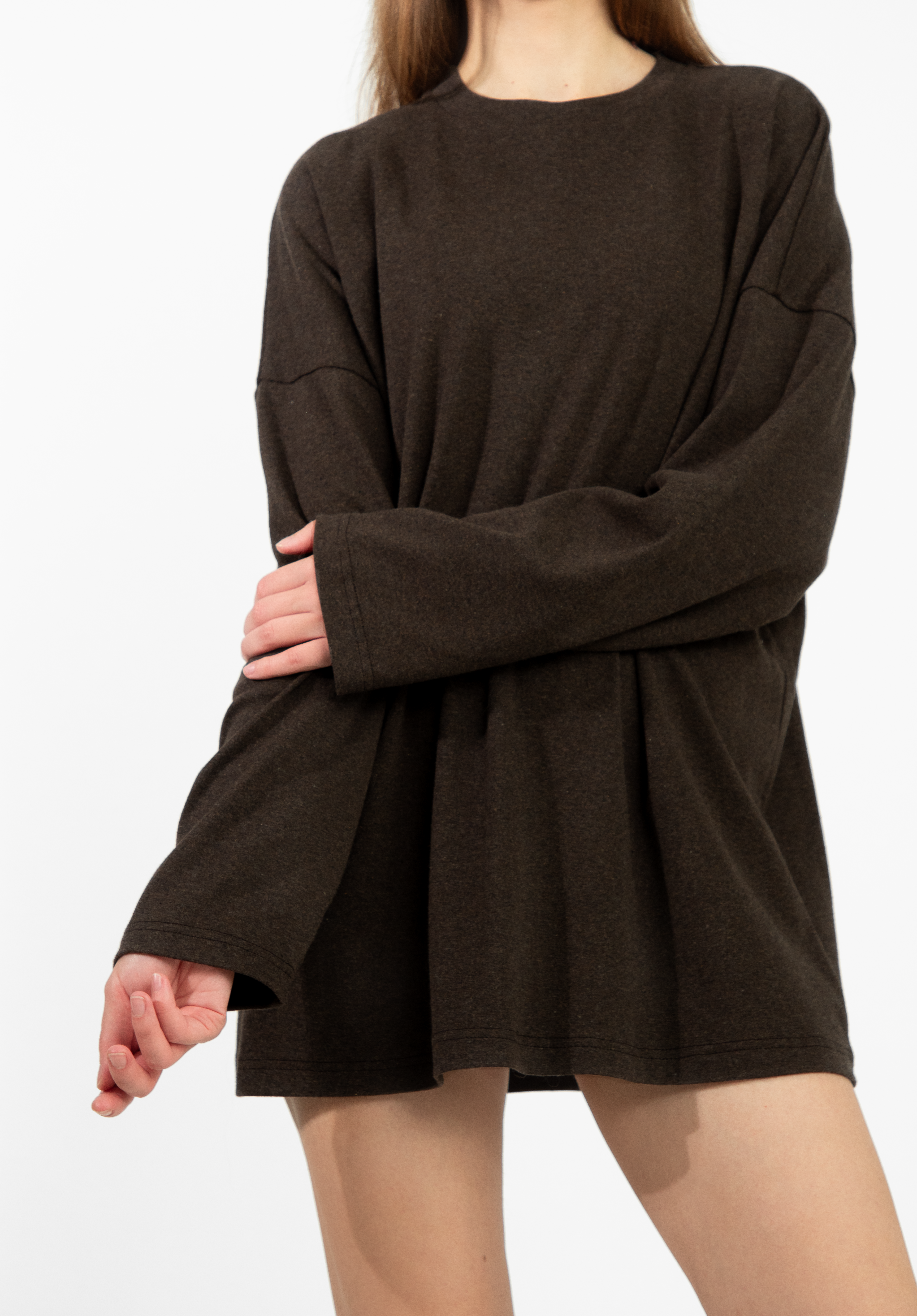 Oversized long-sleeve