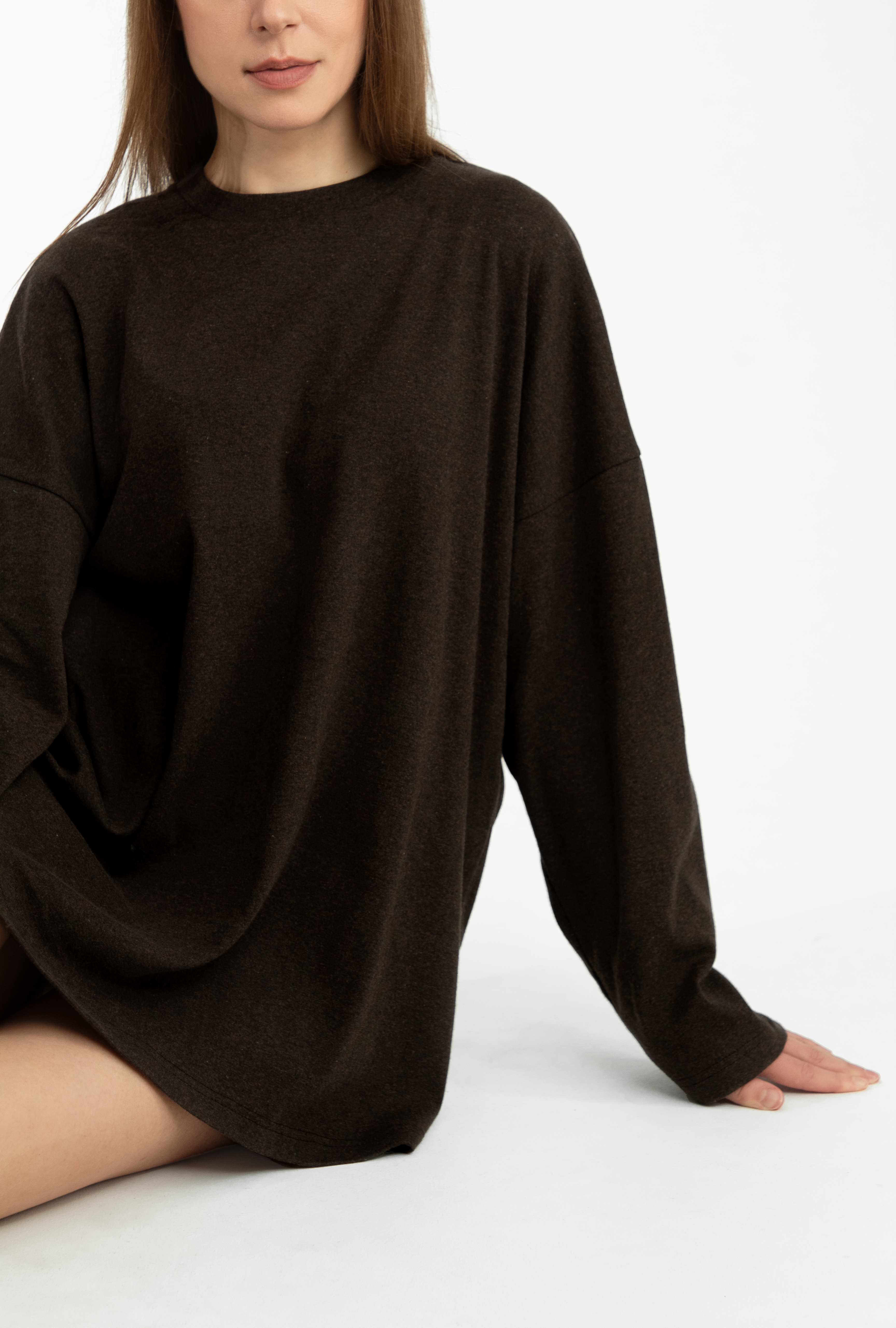 Oversized long-sleeve