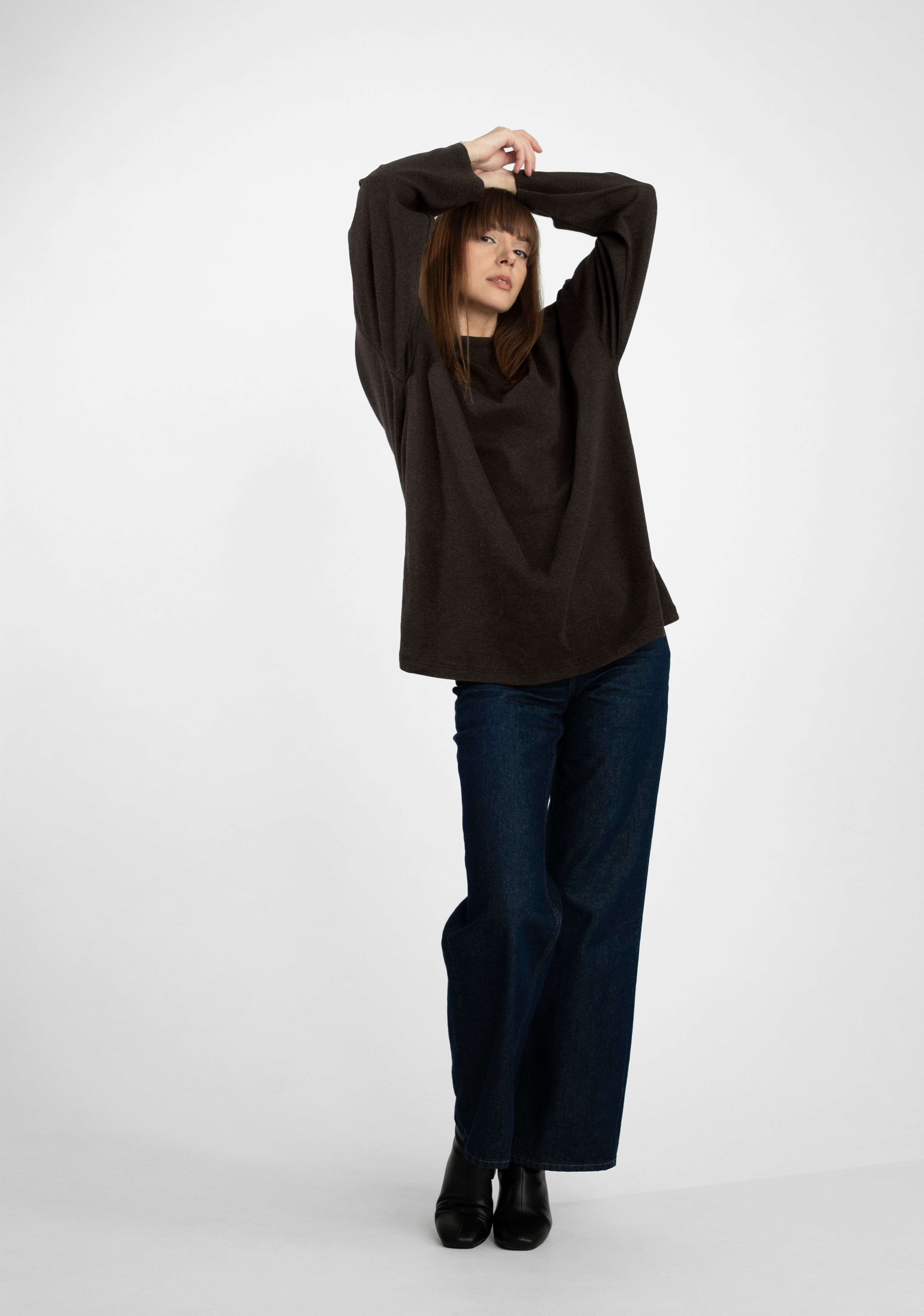 Oversized long-sleeve