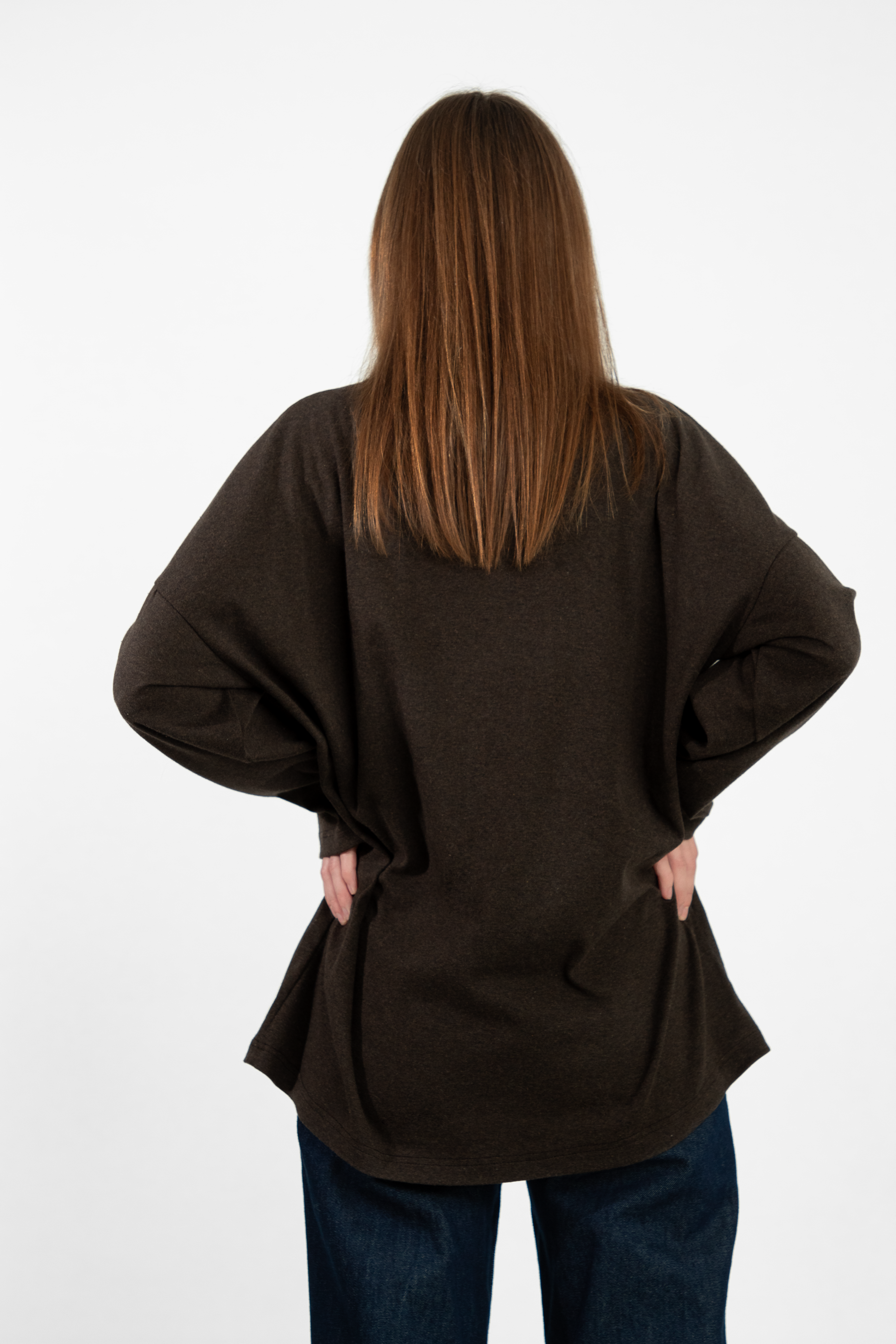 Oversized long-sleeve