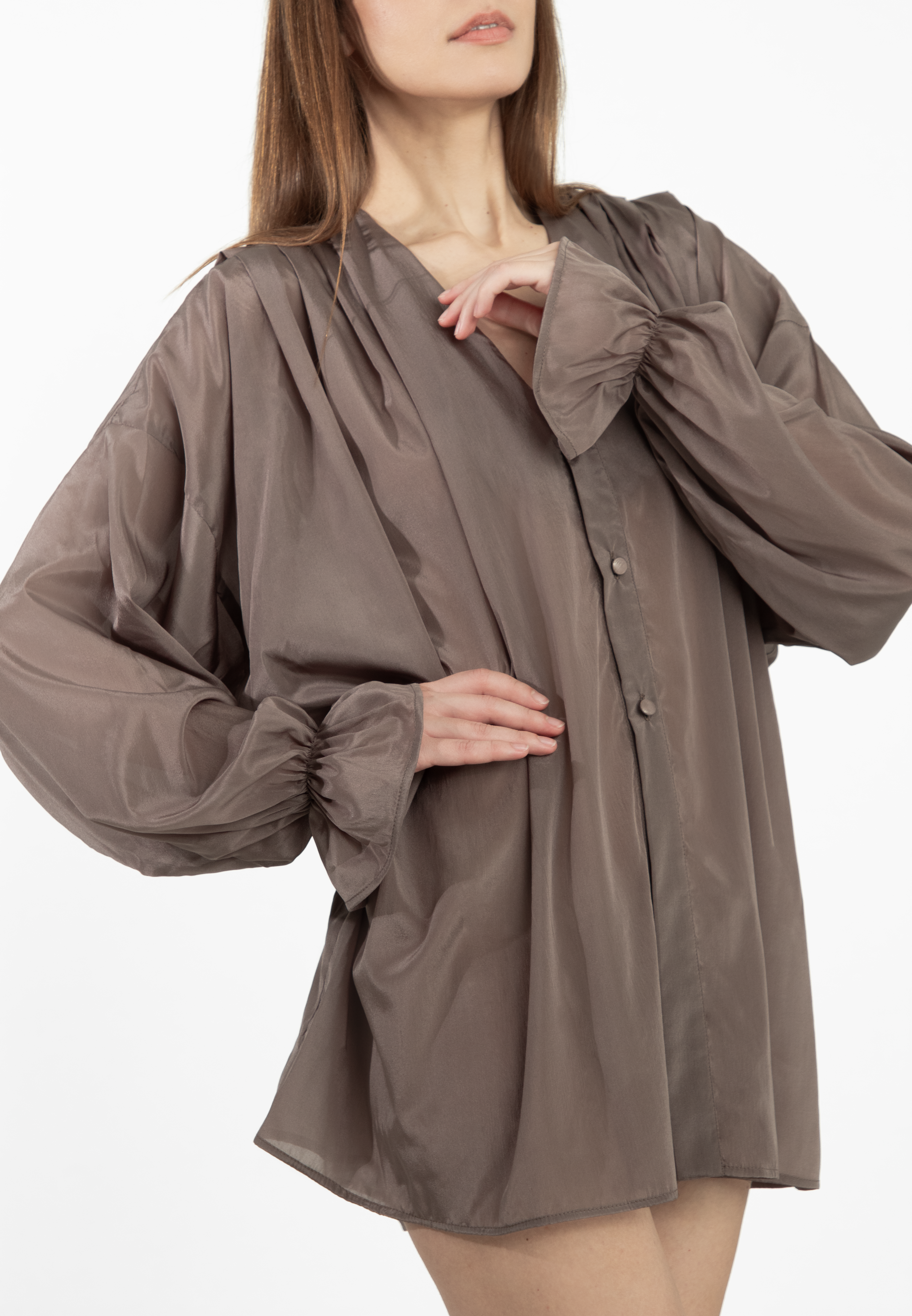 One-size chiffon blouse
