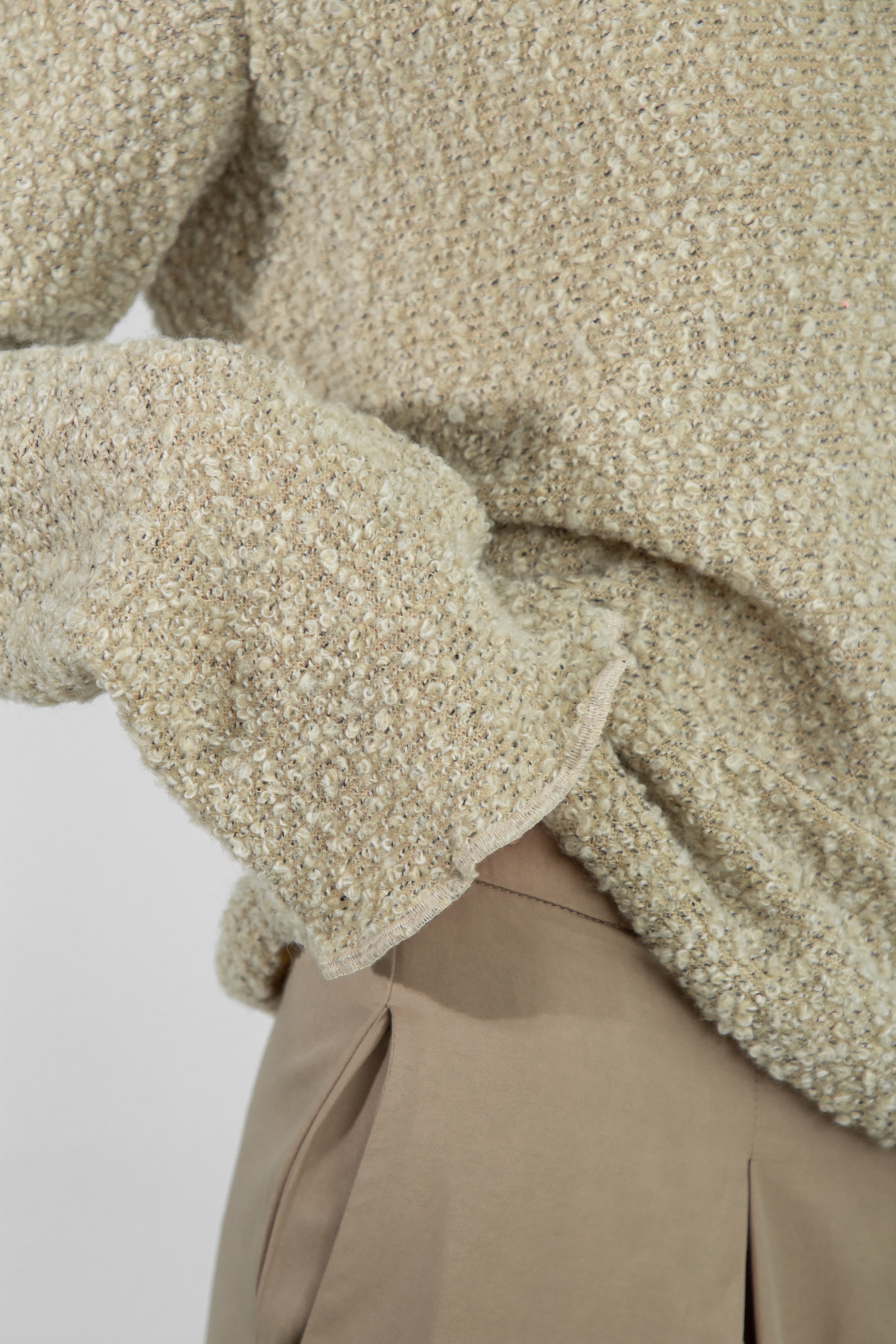 Long-sleeve knit top