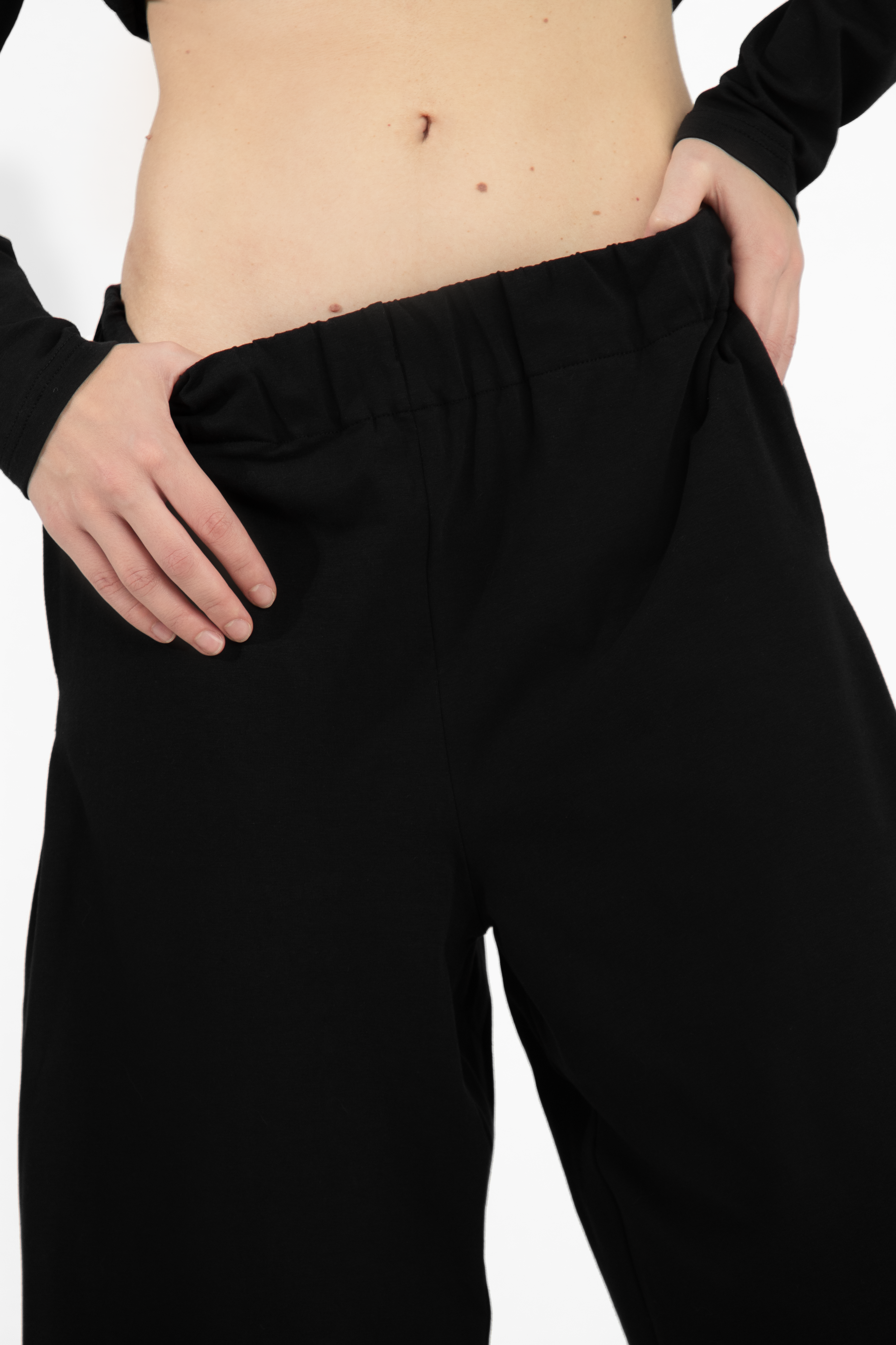 Lounge straight-leg pants