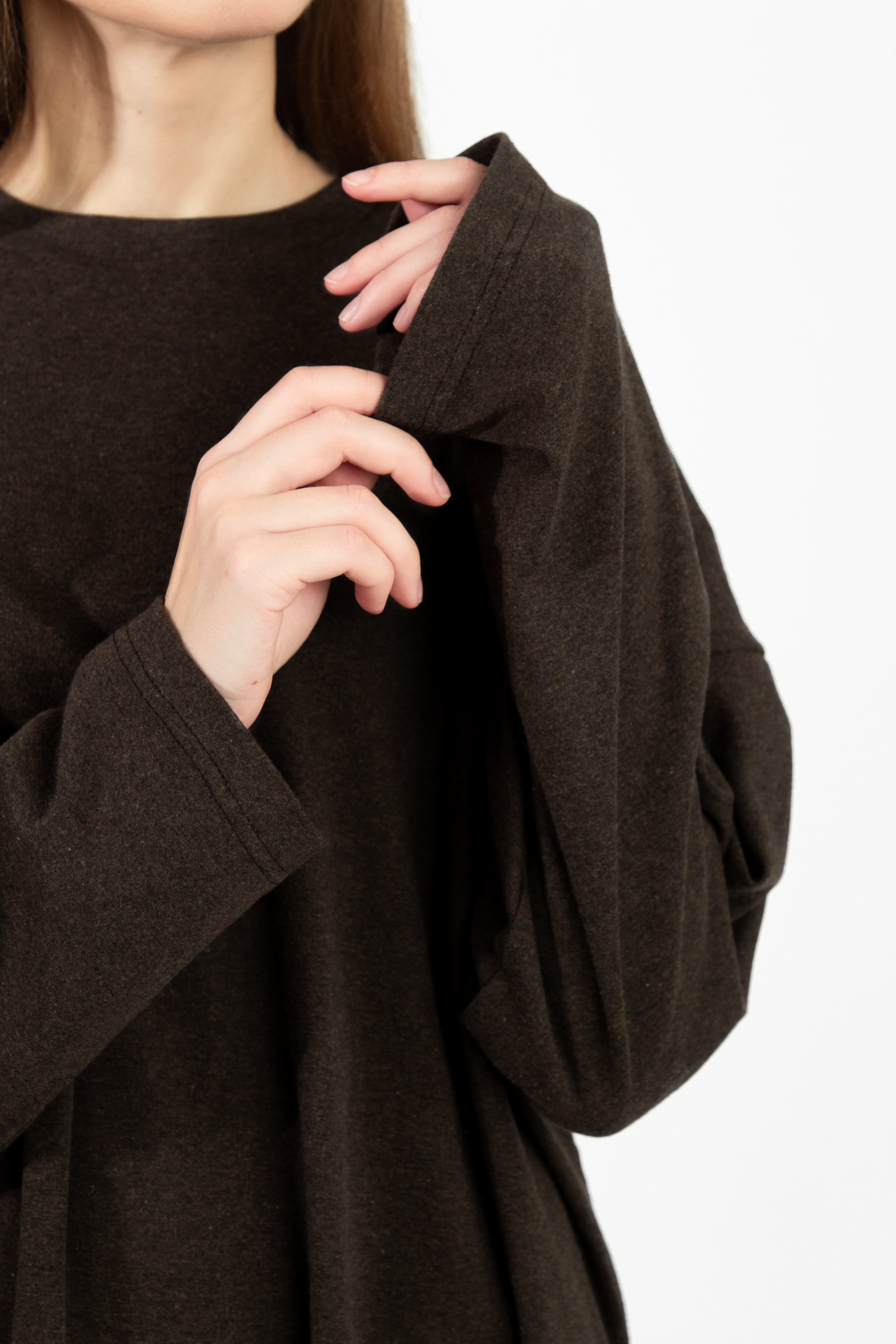 Oversized long-sleeve