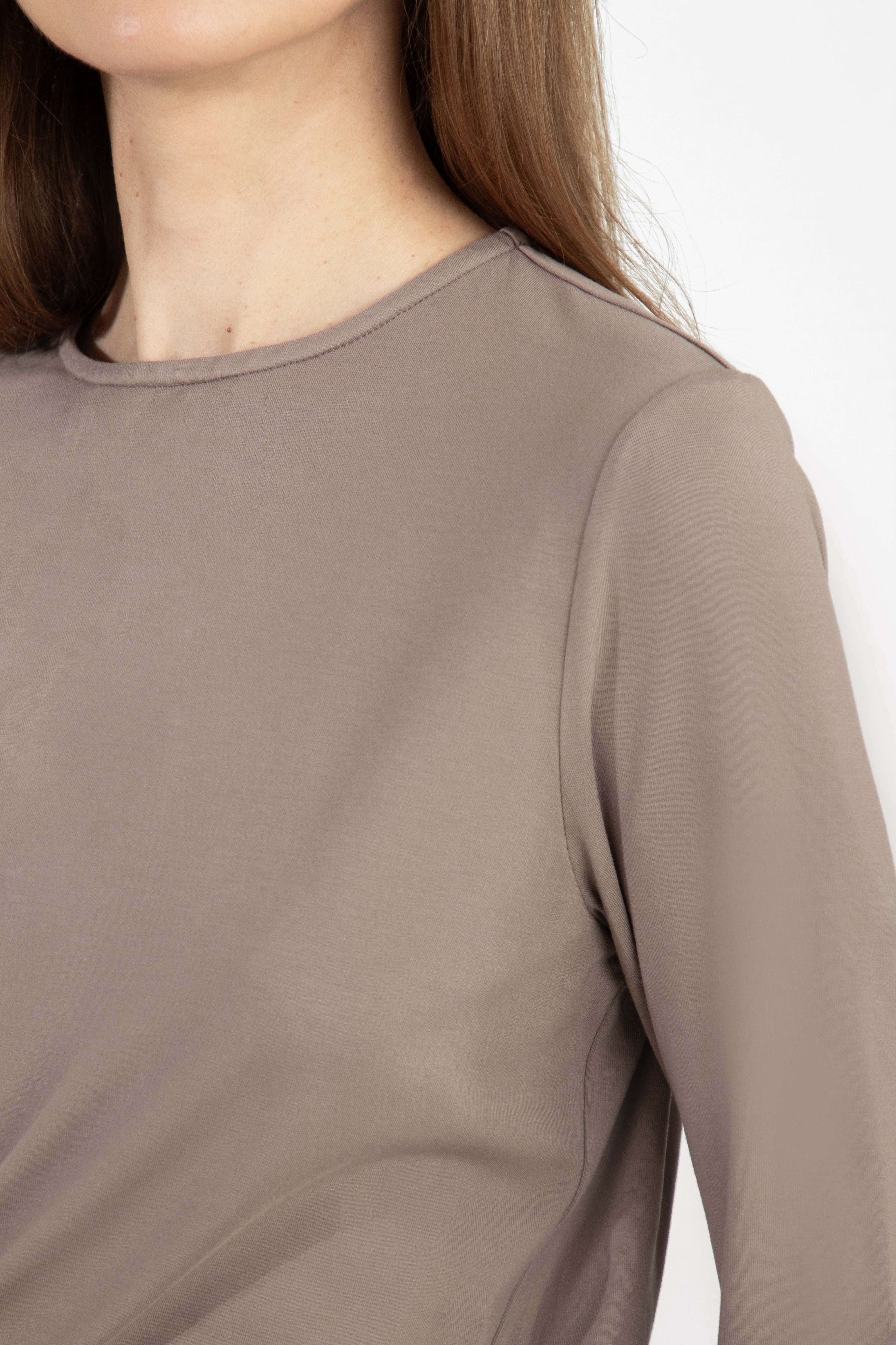 Long-sleeve lounge top