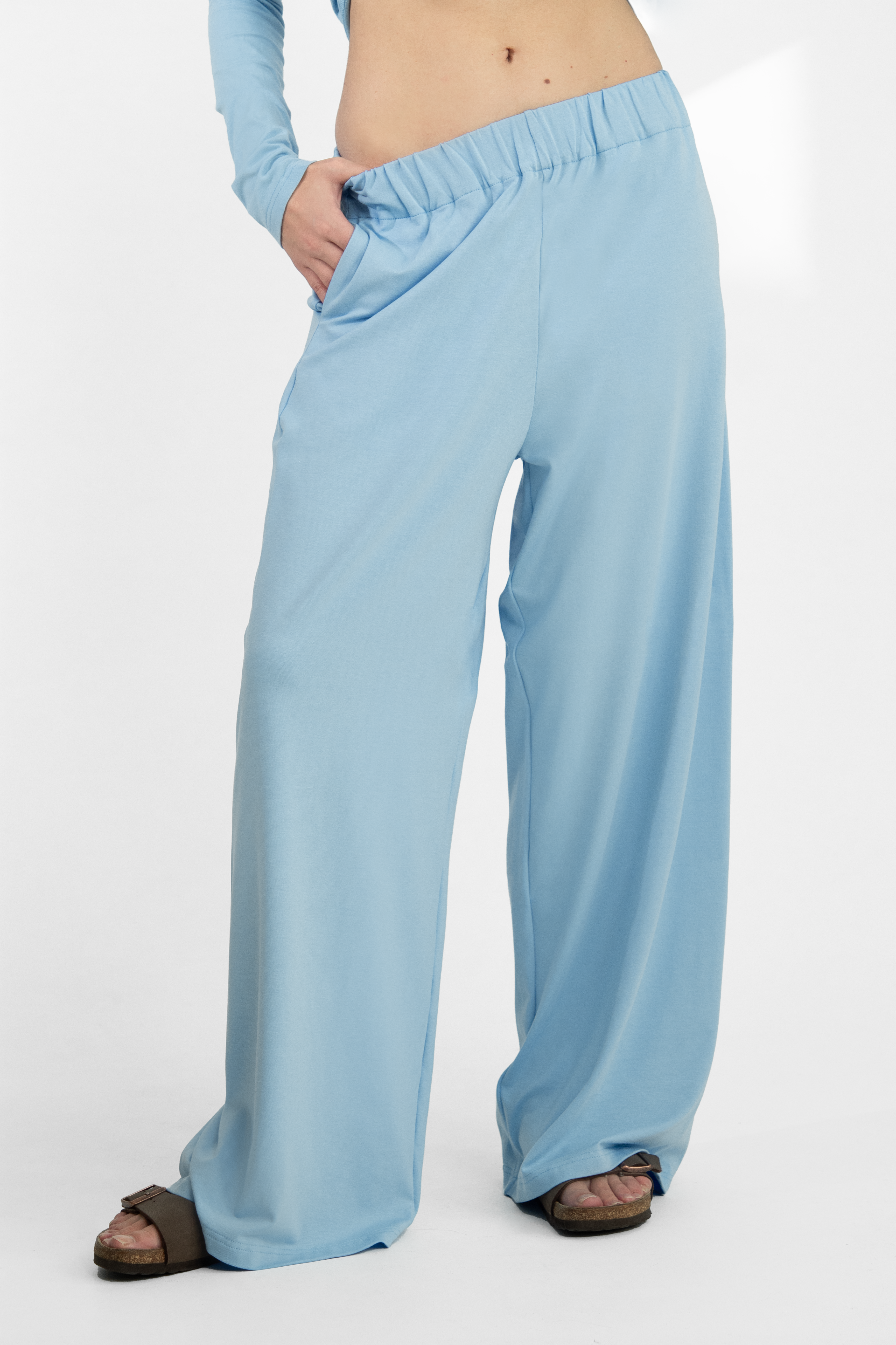 Lounge straight-leg pants