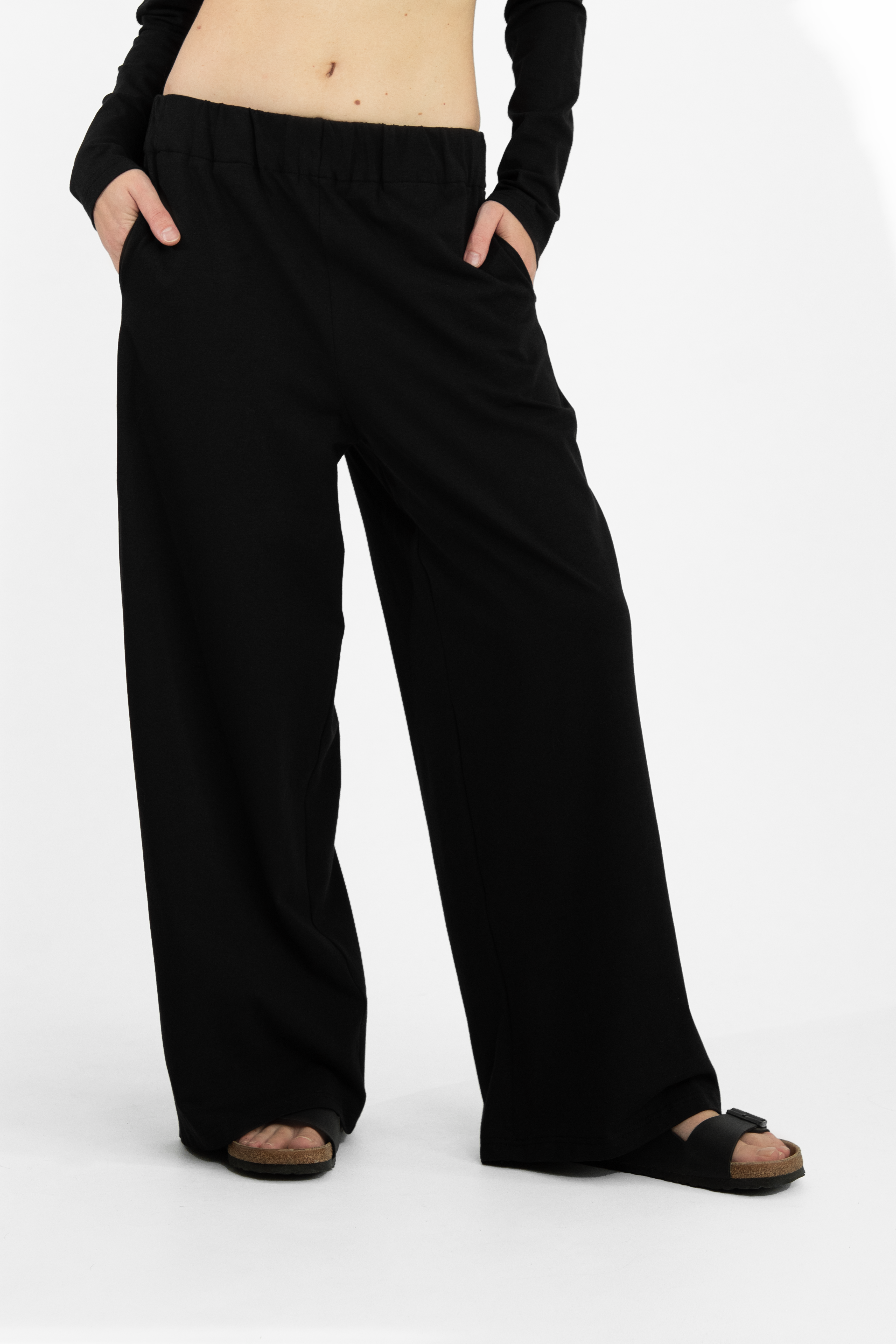 Lounge straight-leg pants