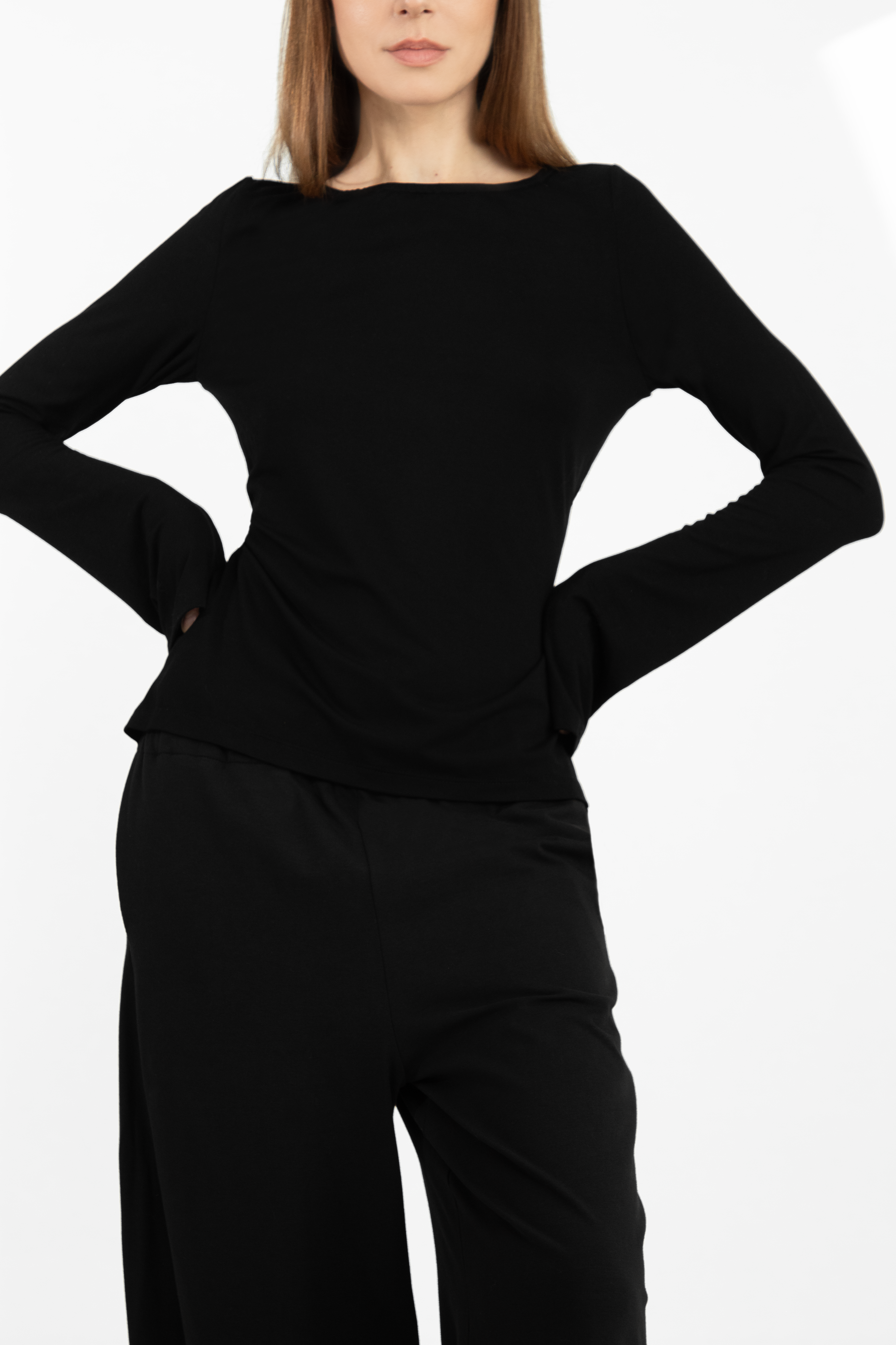 Lounge straight-leg pants